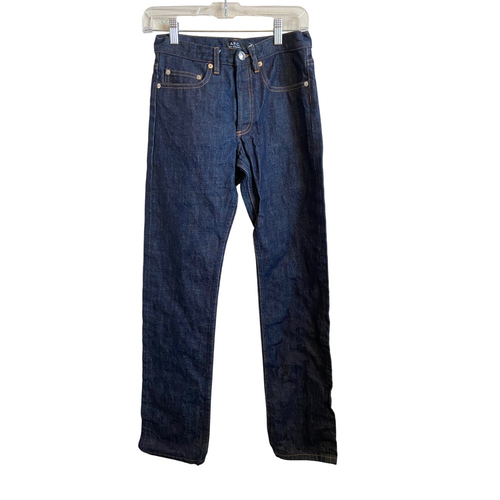 A.P.C. New Standard Jeans in Dark Indigo Blue 27